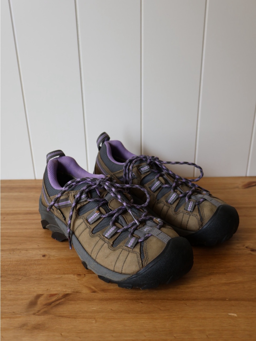 Keen Brown and Purple Women's Athletic Shoes